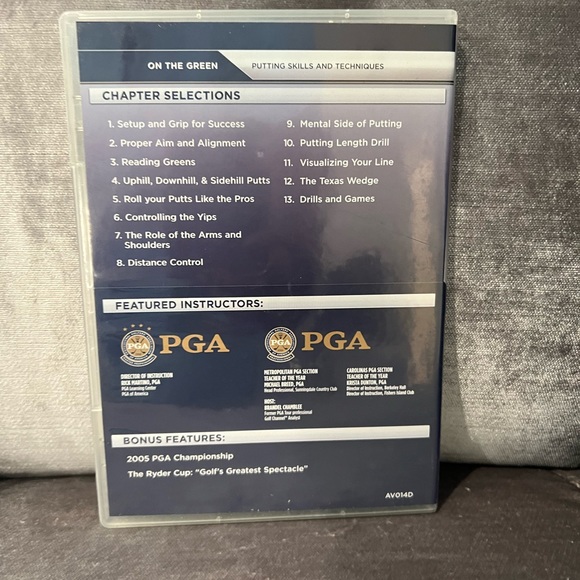 PGA Golf Instruction Video Series (set of 3) - Picture 8 of 10
